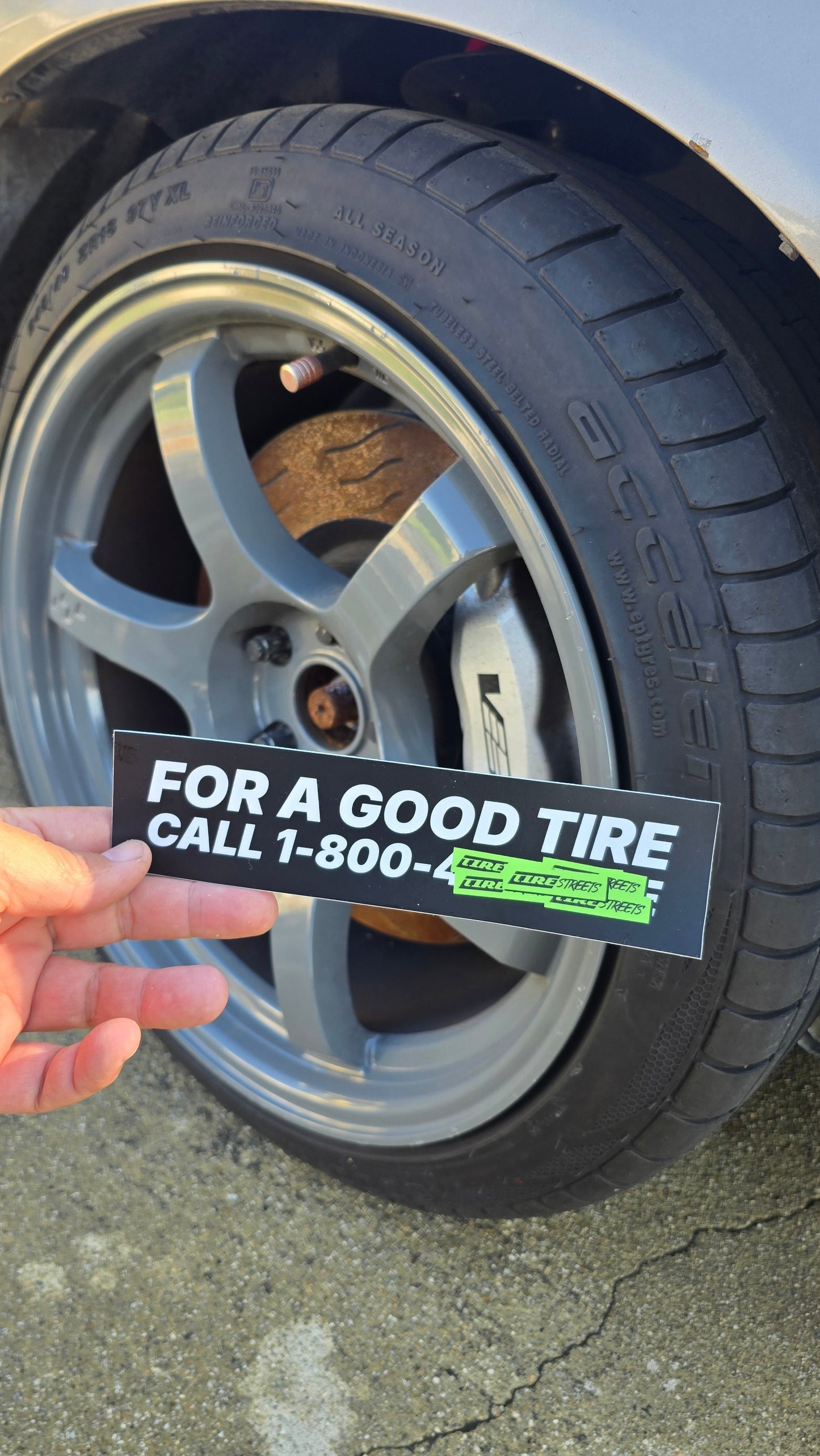 Tire Streets Sticker Pack