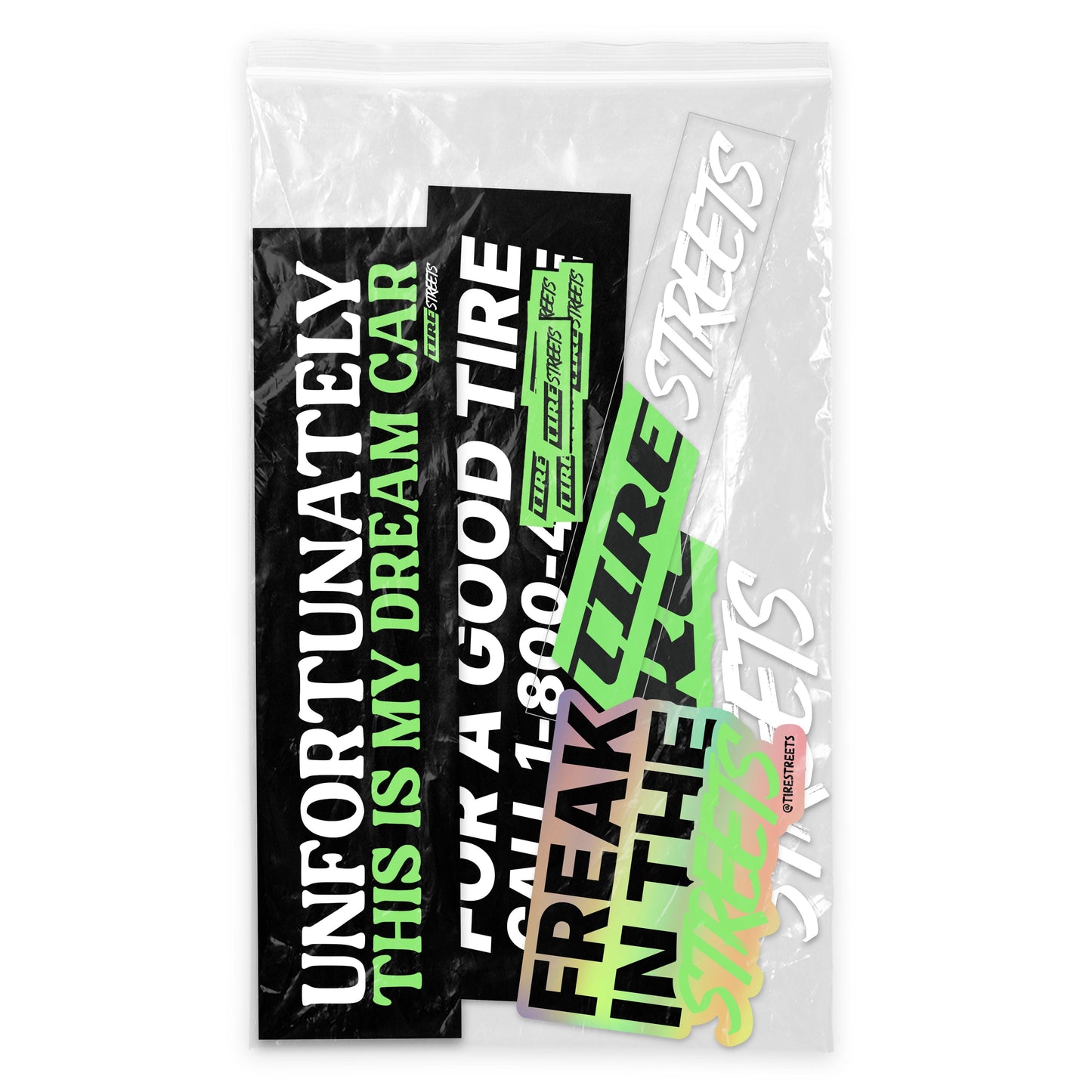 Tire Streets Sticker Pack