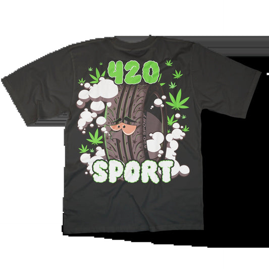 420 Sport Black T-Shirt